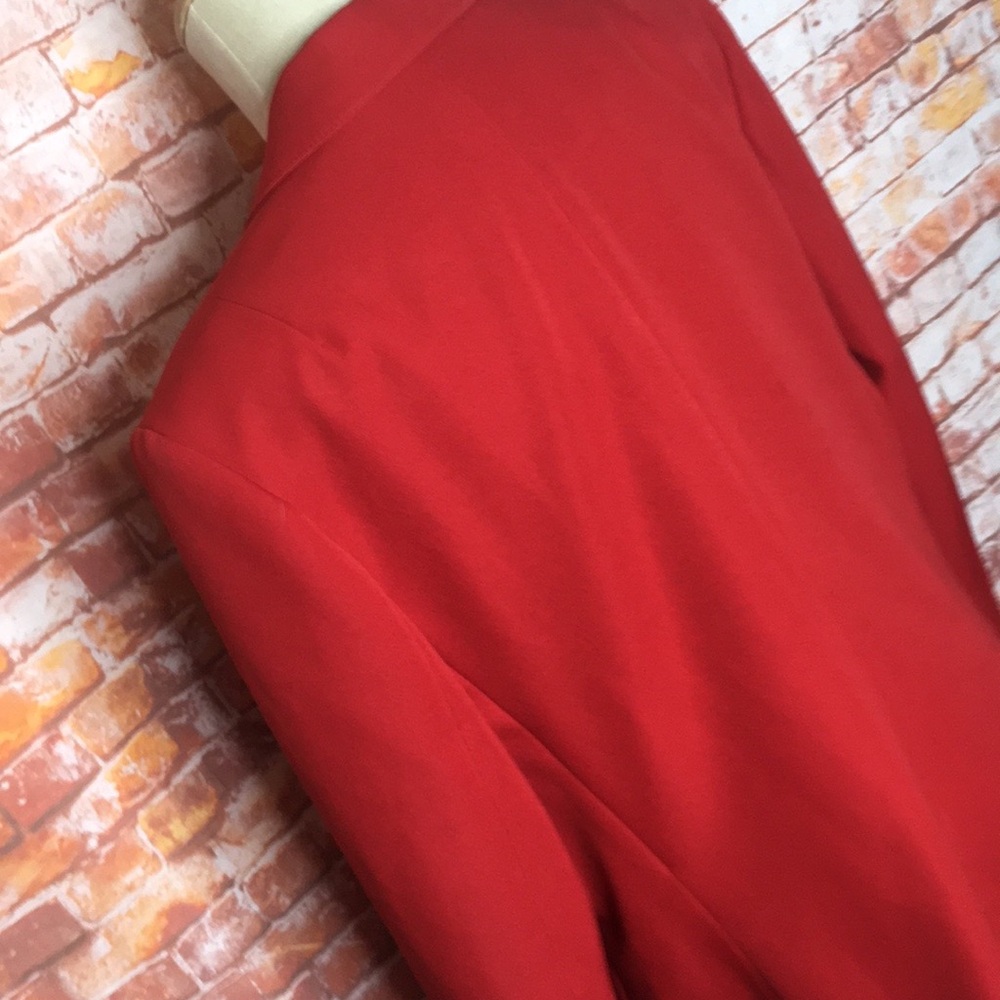 Vintage MCM Panter Red Button Down Blazer Jacket - Picture 7 of 8